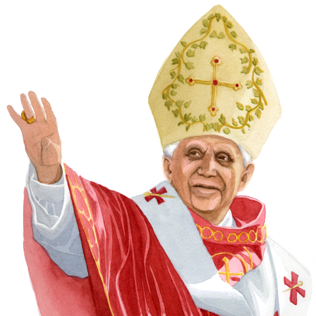 pope, religiøs leder, portrait, watercolor, illustrationer, håndtegnede, håndtegnede illustrationer, marketing, marketingsmateriale, artikler, årsrapport, illustration, illustrere, tegning, skravering, tegner, håndtegning, skitse, firmaportræt, karaktér, naturalistisk, naturtro, akvarel, portræt, præcision, kreativ, 